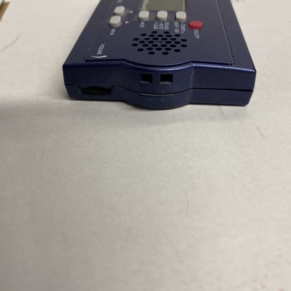 Korg MA-30 Compact Digital Pocket Metronome Blue - Tested - WORKING