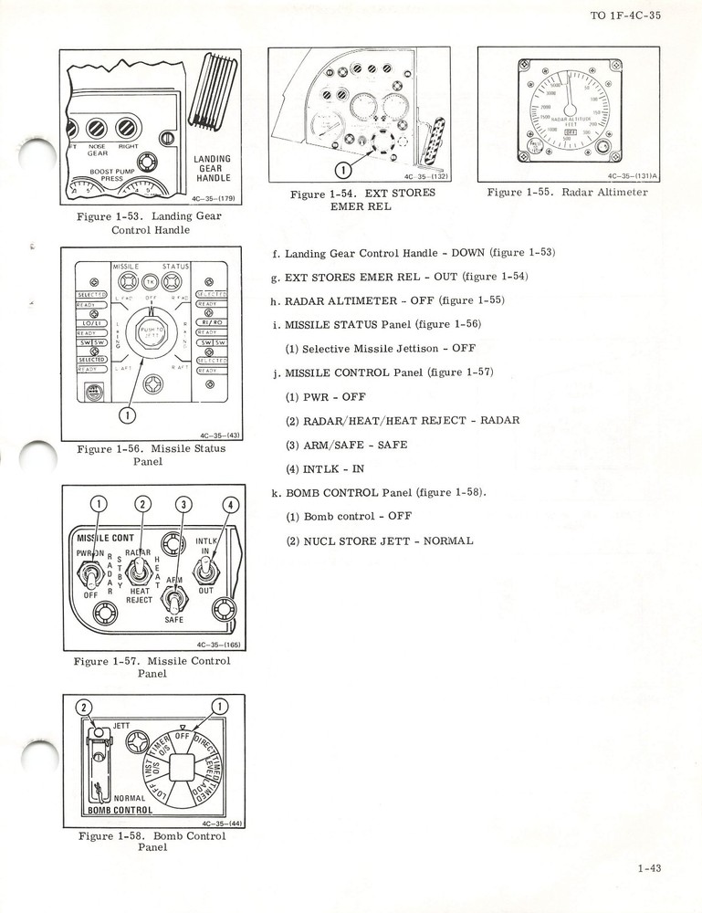 F-4 Phantom (Air Force) 1994 Non-Munitions Accessories Flight Manual -CD
