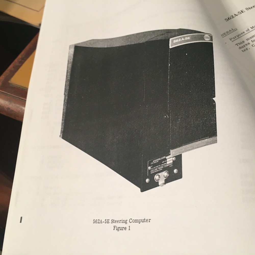 Collins 562A-5E Steering Computer Overhaul Manual