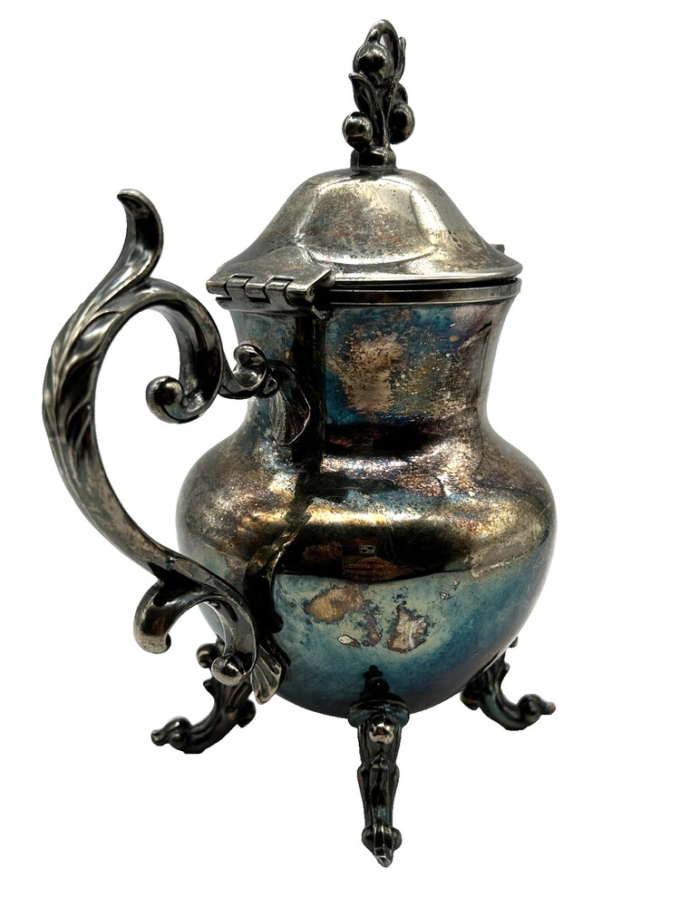 Birmingham Silver Co BSC Silver on Copper Creamer
