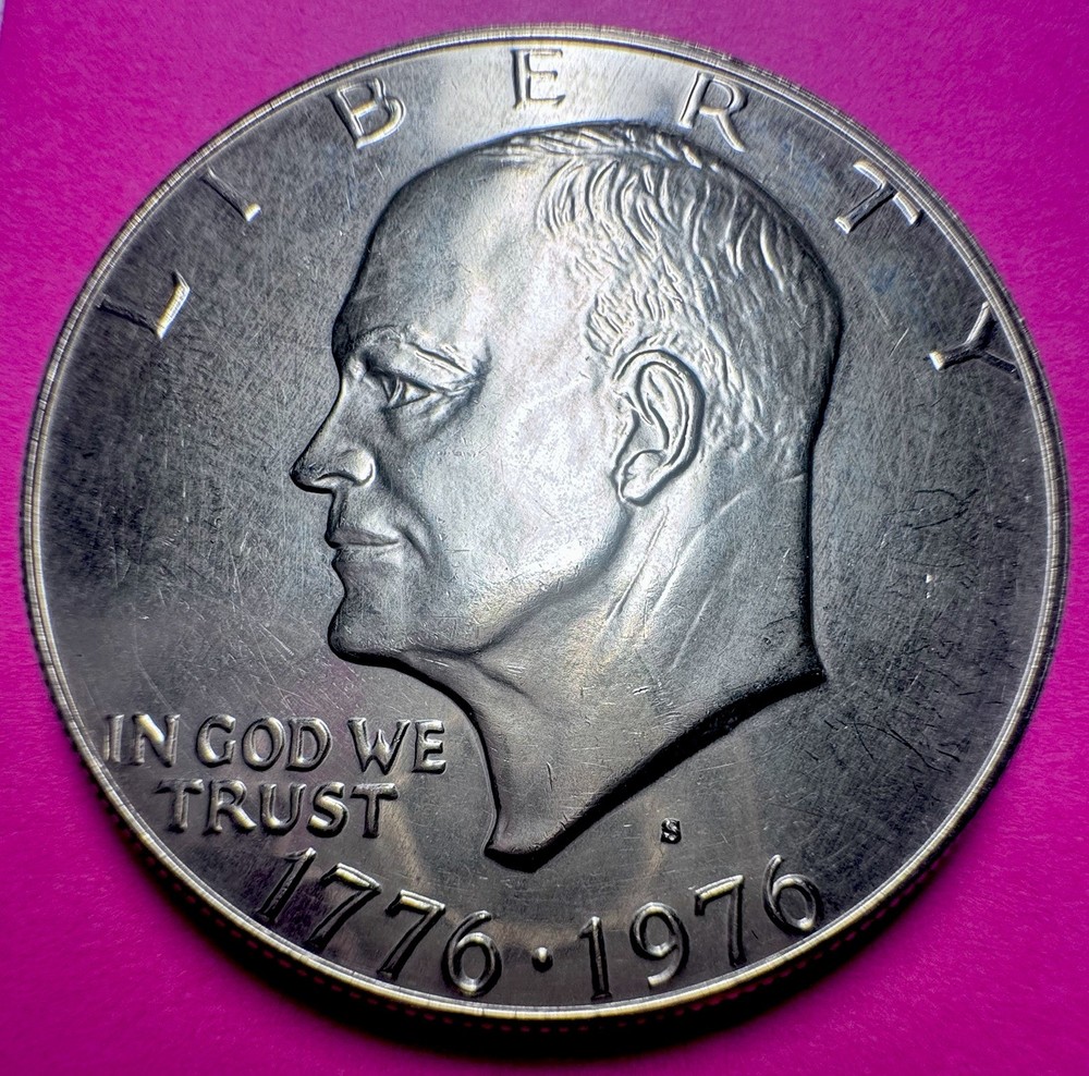 1776-1976 S Bicentennial Silver Eisenhower Dollar type 1 MS Uncirculated