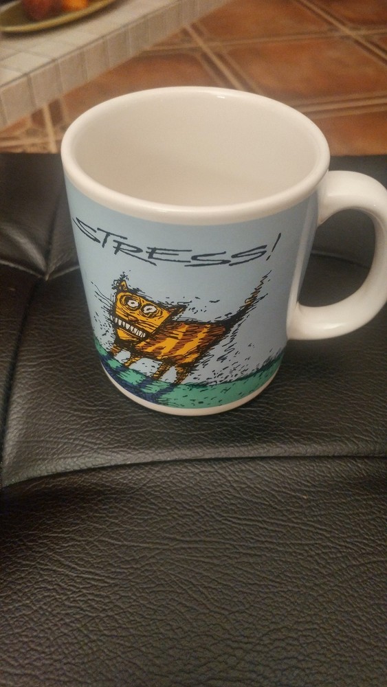 American Greetings STRESS Coffee Cup