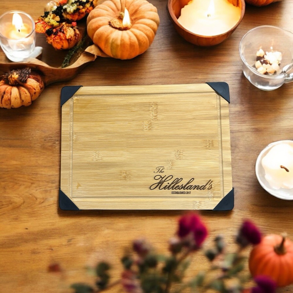 Personalized wood cutting board