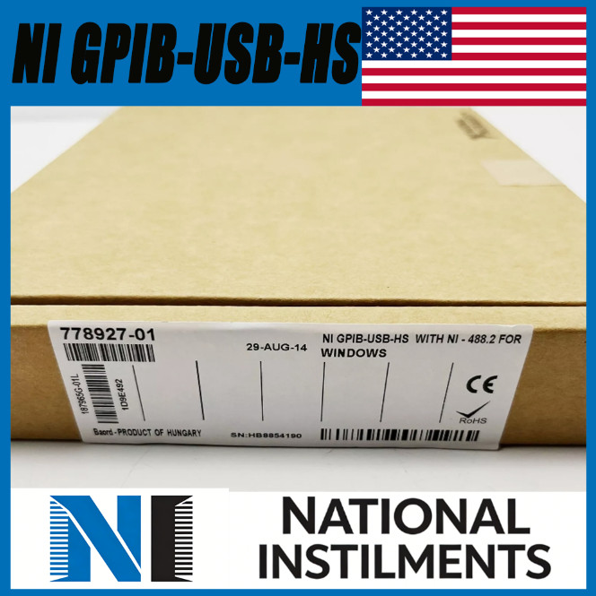 For National Instruments GPIB-USB-HS Interface Adapter IEEE 488 Controller New