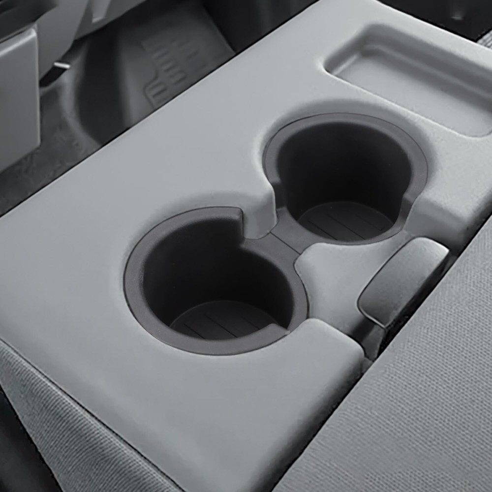 2Pcs L+R Front Console Cup Holder Inserts Replacement For Super Duty 2011-2016