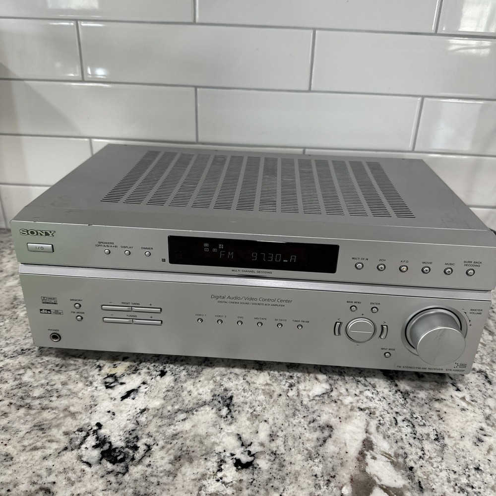 Sony STR-K6800p control center