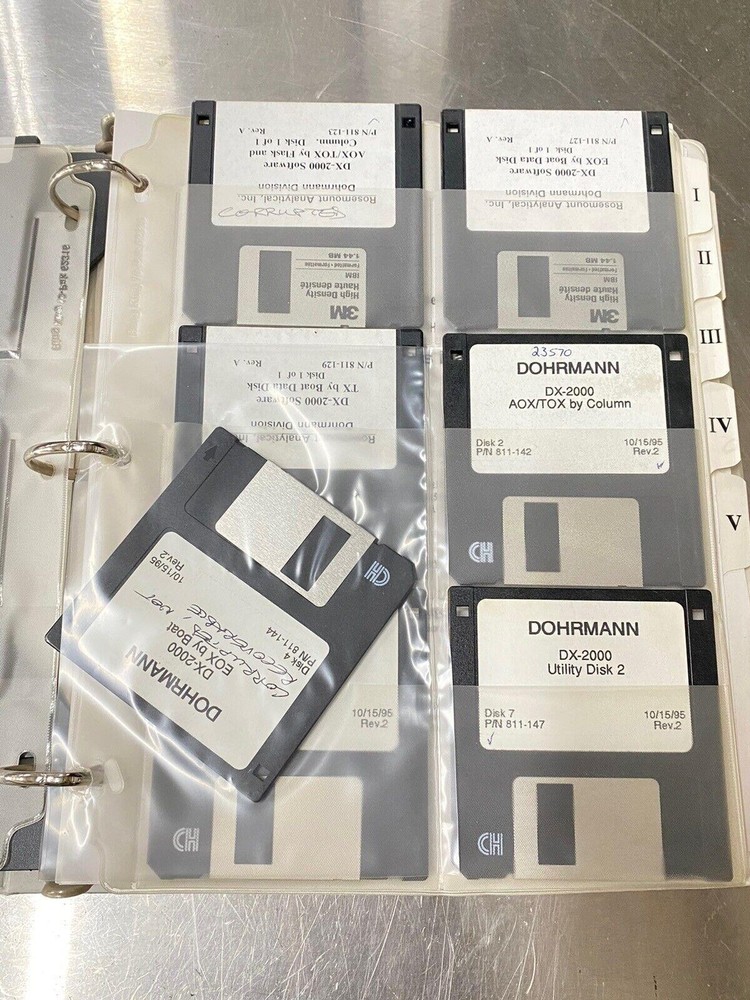 Dohrmann DX-2000 Organic Halide Analyzer - Users Guide / Instruction Book