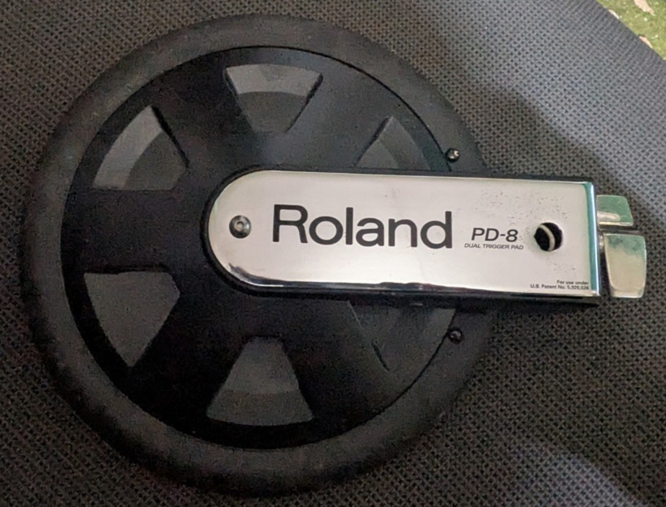 ROLAND PD-8 DUAL TRIGGER PAD for e-Drums / V-Drums