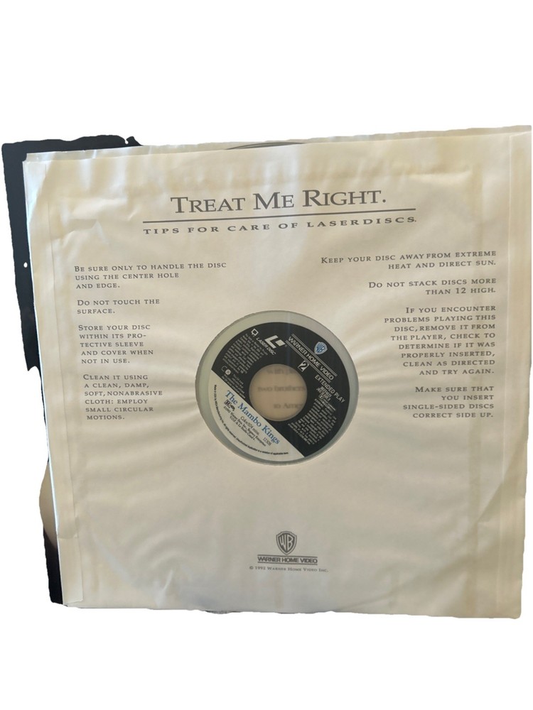 The Mambo Kings (Laserdisc, 1992)