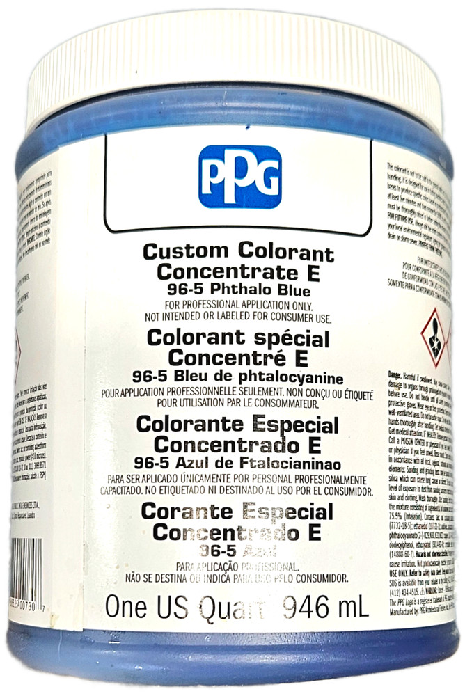 96-5 QT Concentrate E Colorant Thalo Blue