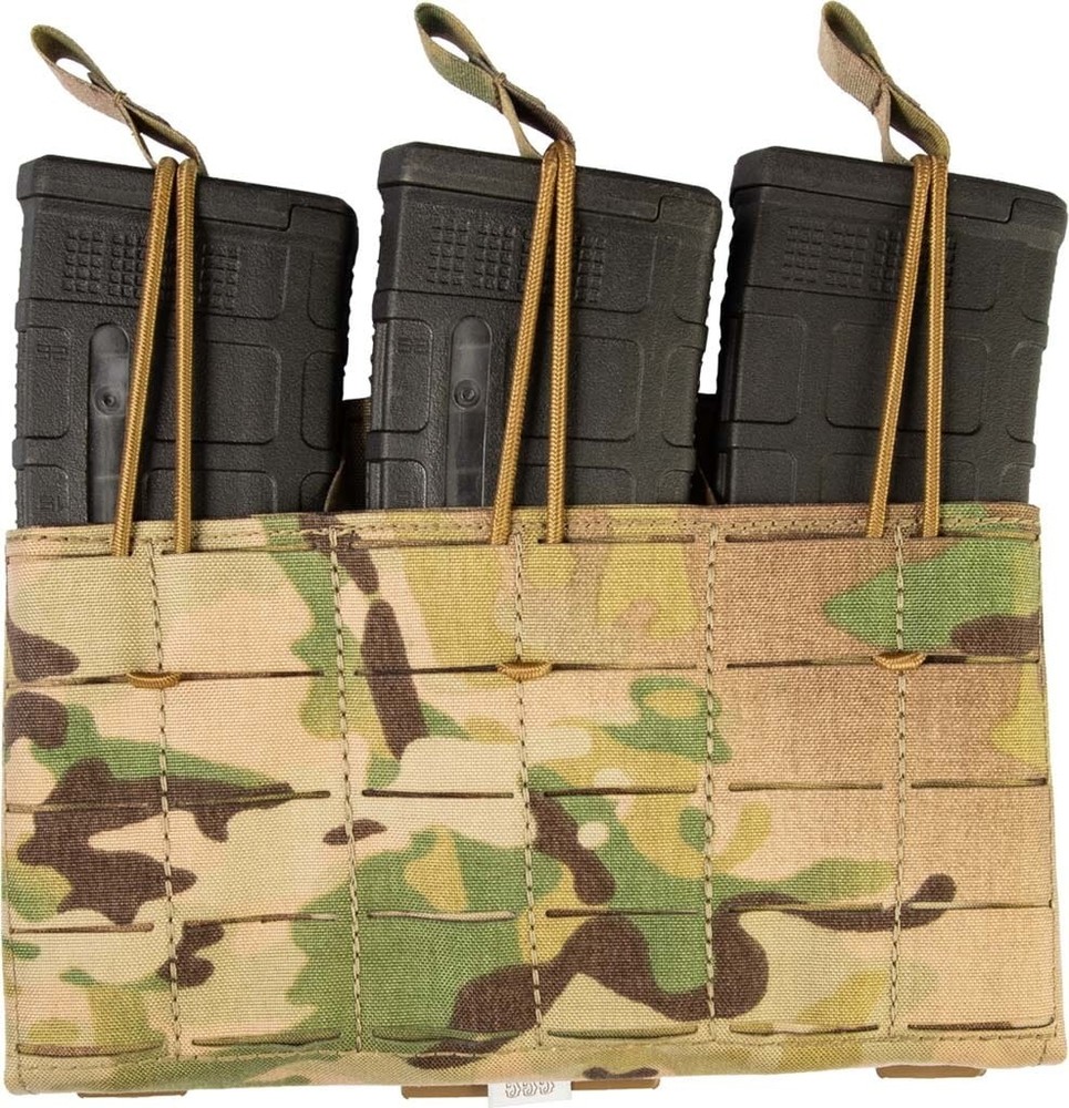 Grey Ghost Gear Compact Triple Mag Panel, MultiCam, GTG0384-5