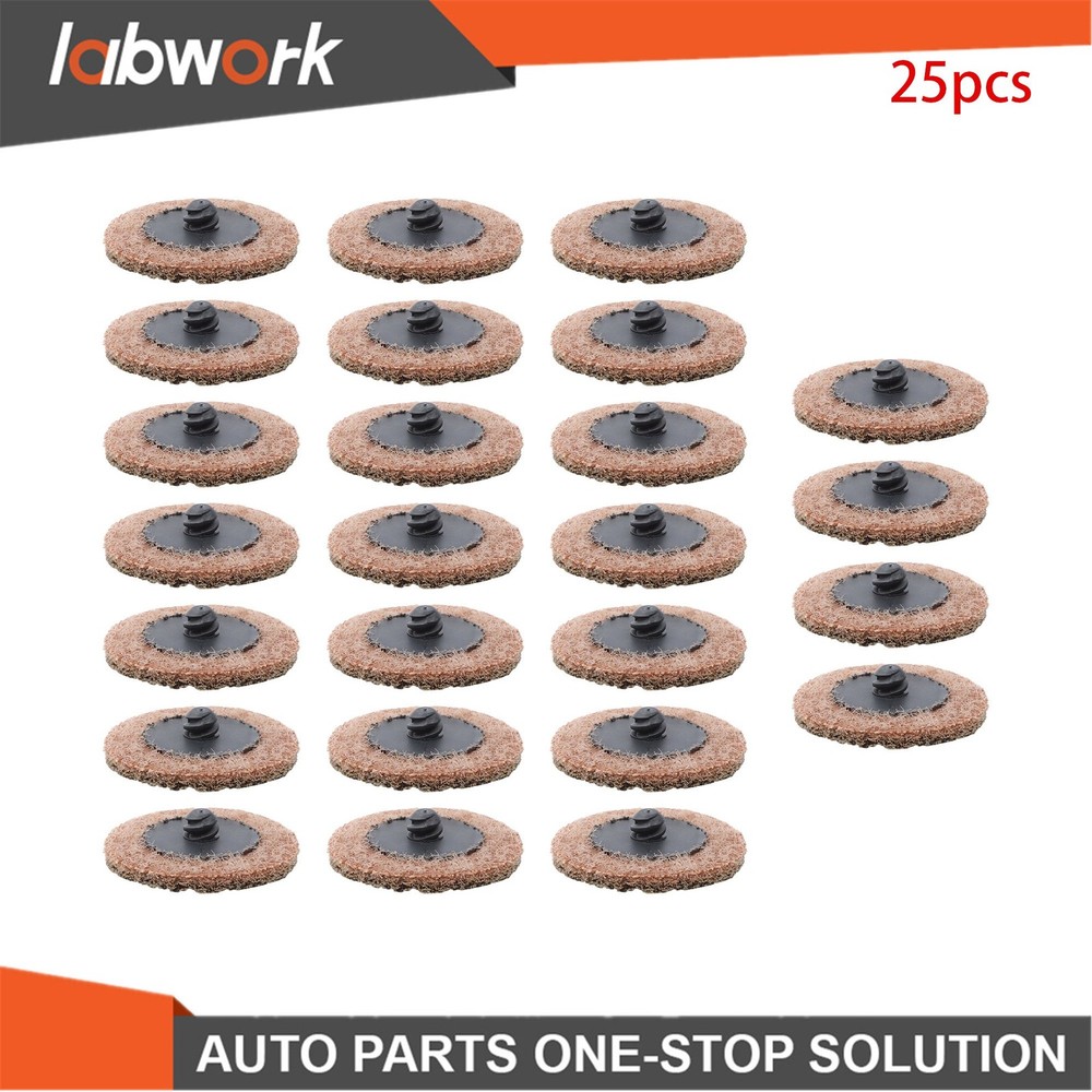 Labwork 25 Pcs 2 Inch Surface Conditioning Quick Change Sanding Discs