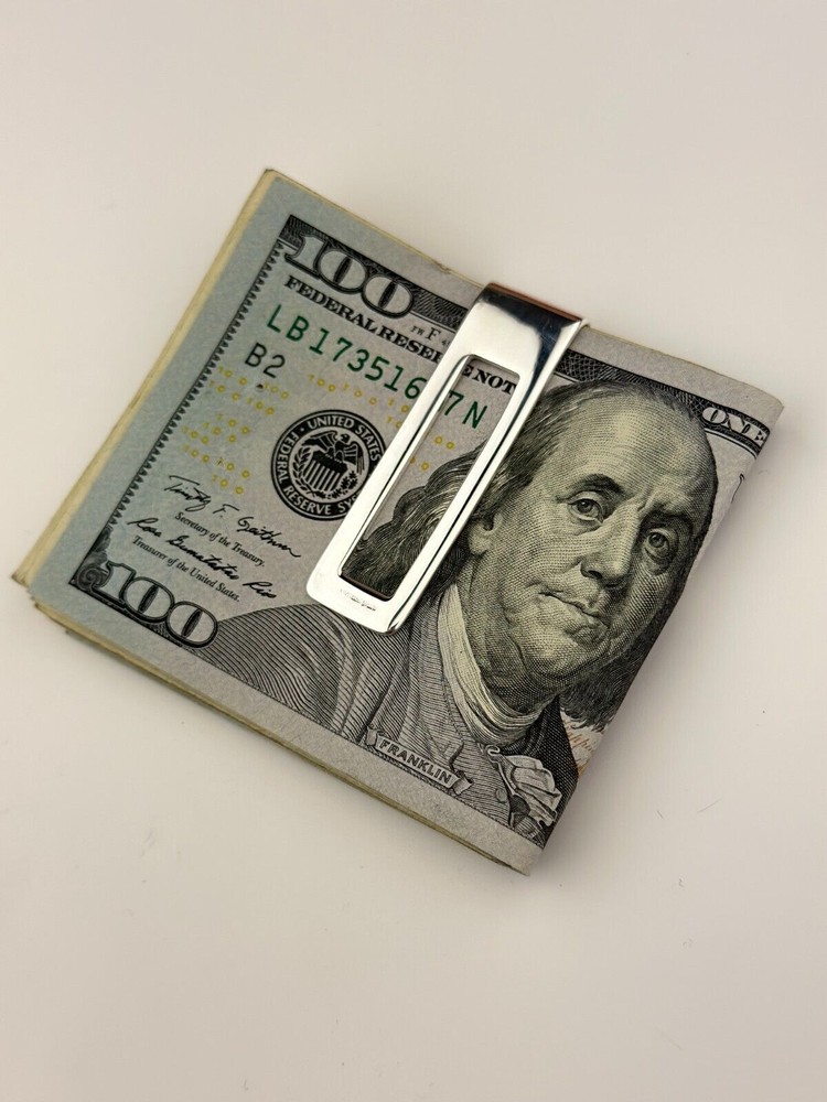 925 Sterling Silver Money Clip