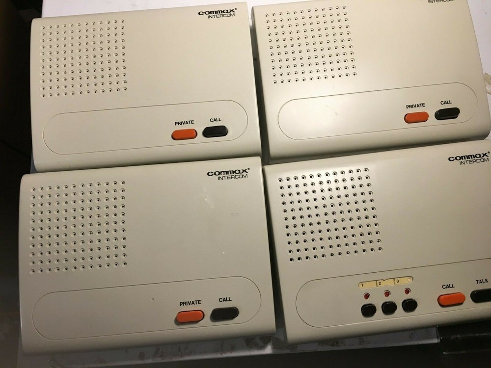 Commax wired intercom 3 model cm-861 1 model cm-864