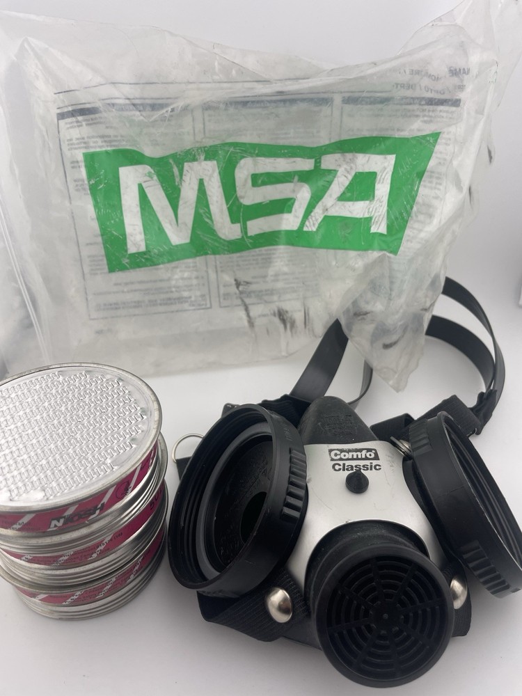 MSA Comfo Classic Half Mask Respirator Medium