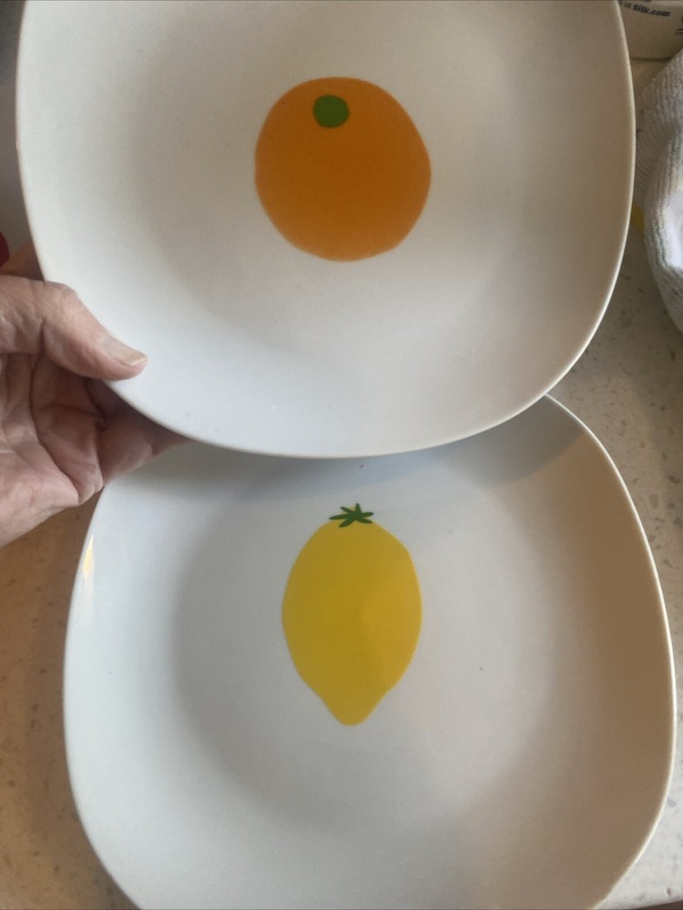 Essential Homes Fruit 12 Pc Mug Plate Bowl Dish Set