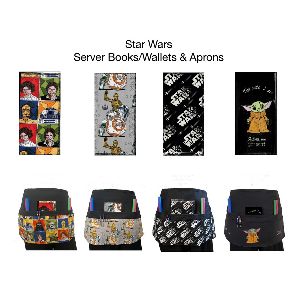 Star Wars Material / Server Wallet or Apron