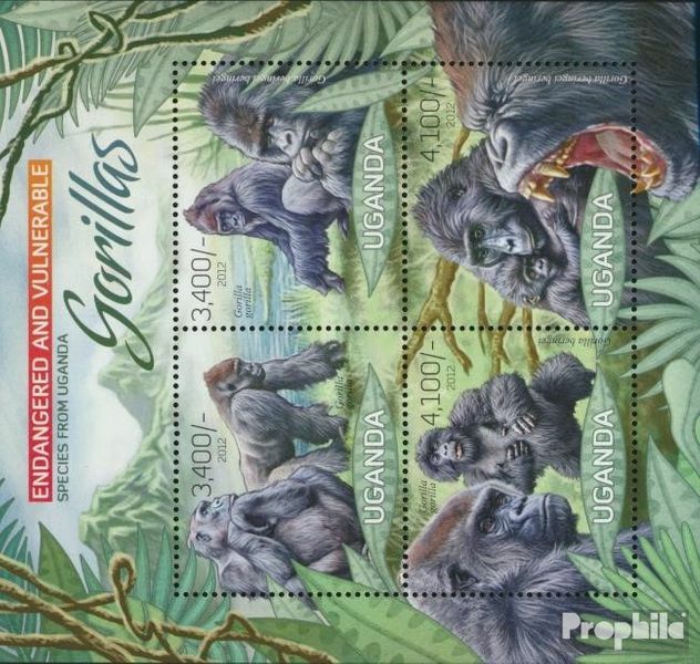uganda 2990-2993 Sheetlet (complete issue) unmounted mint / never hinged 2012 Fl
