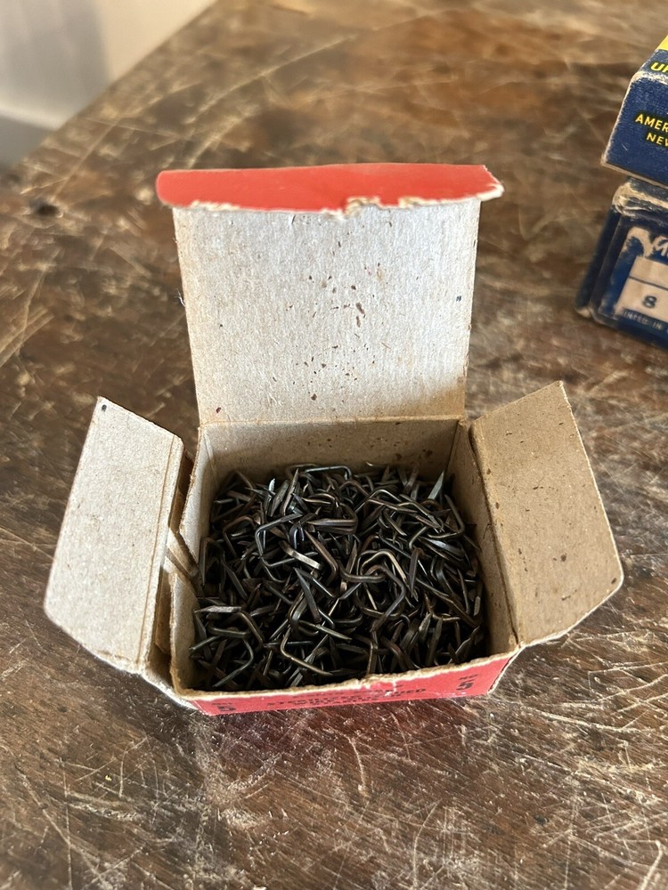 Vintage Hardware Boxes-Full-Nails, Staples Etc.