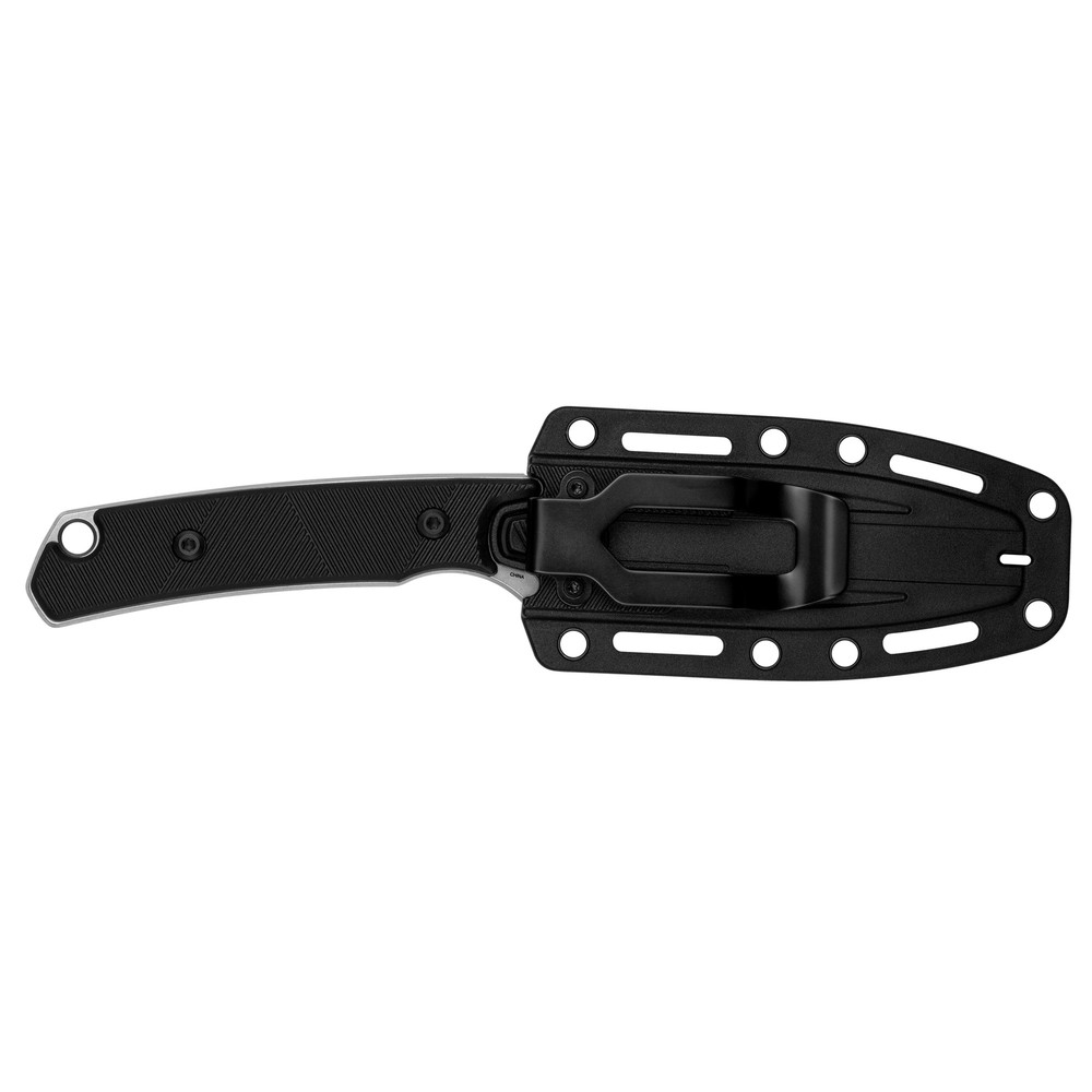 Kershaw Steppe Fixed Blade Knife 3.55" Plain Edge D2 Steel w/ Sheath 2048
