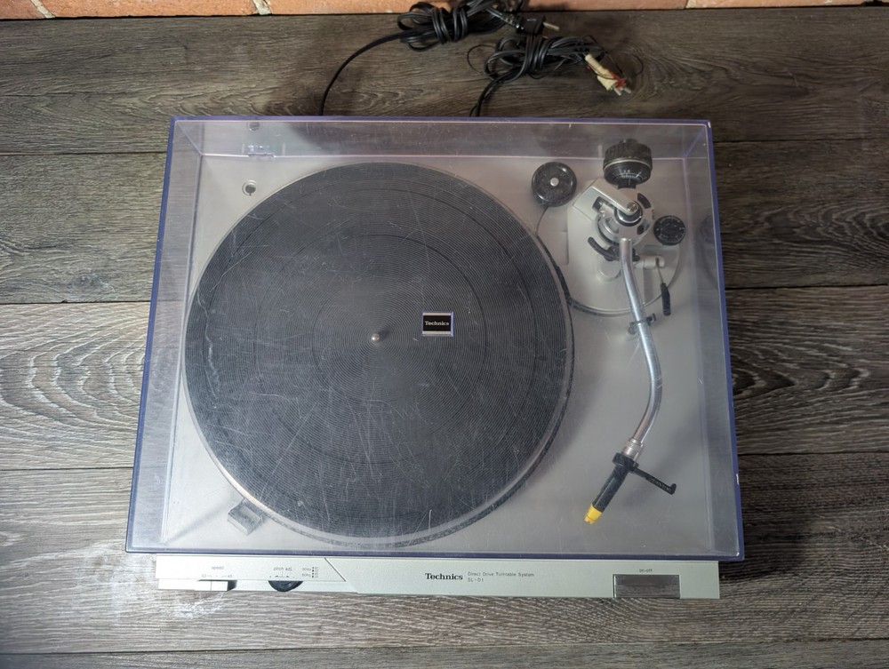 Technics SL-D1 Direct Drive Automatic Player System Tested Working DJ Turntable