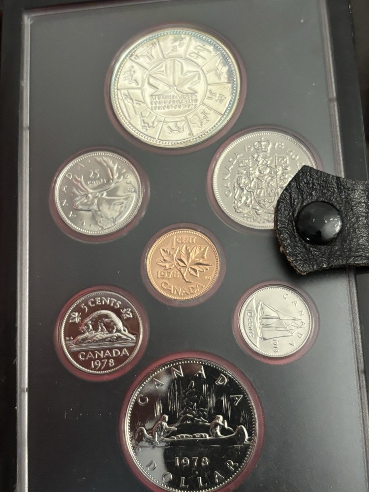 1978 CANADA PROOF SET with SILVER DOLLAR