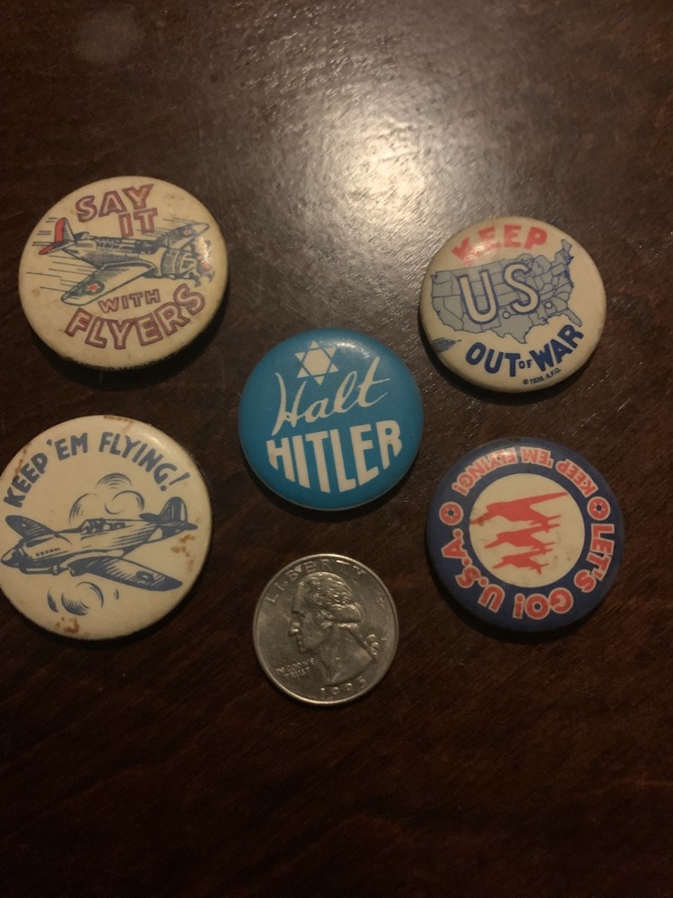 Ww2 American Home front Pins