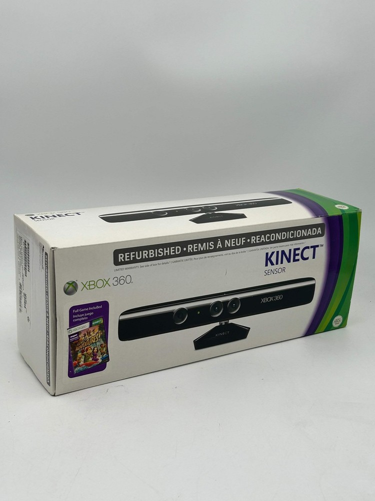 Microsoft Xbox 360 Kinect Sensor Black Video Game Motion Camera - New Open Box