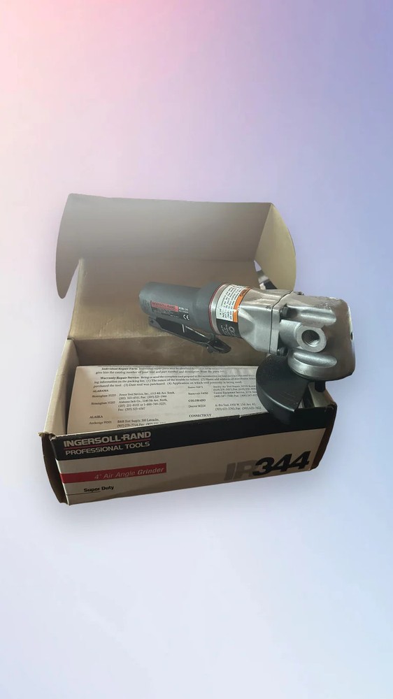 Ingersoll Rand IR344 Pneumatic Angle Grinder