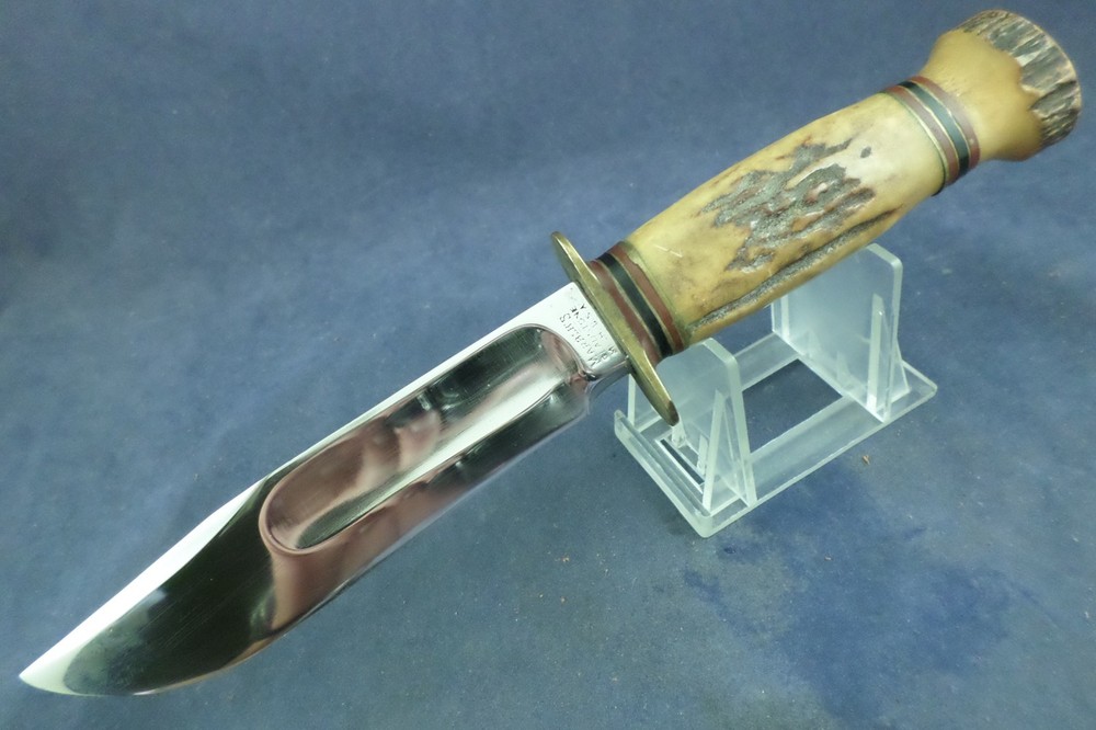 Vintage Marbles Gladstone Knife with Sheath