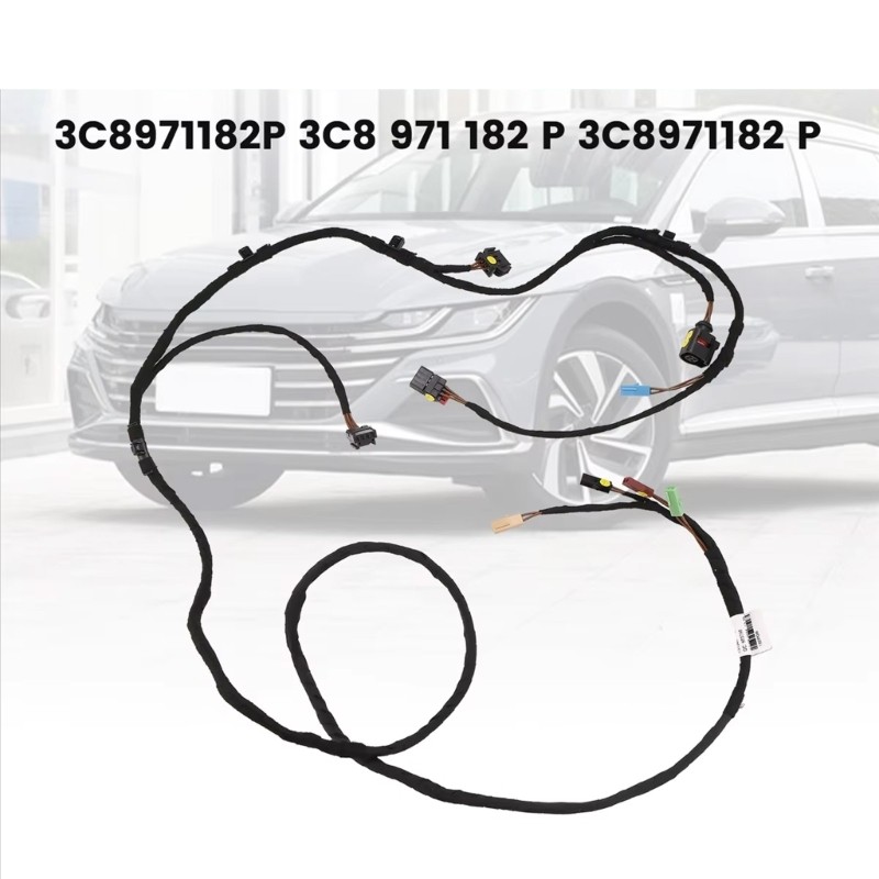 Automotive Cable Harness For Rear Camera Systems Optimized Signal Transmission