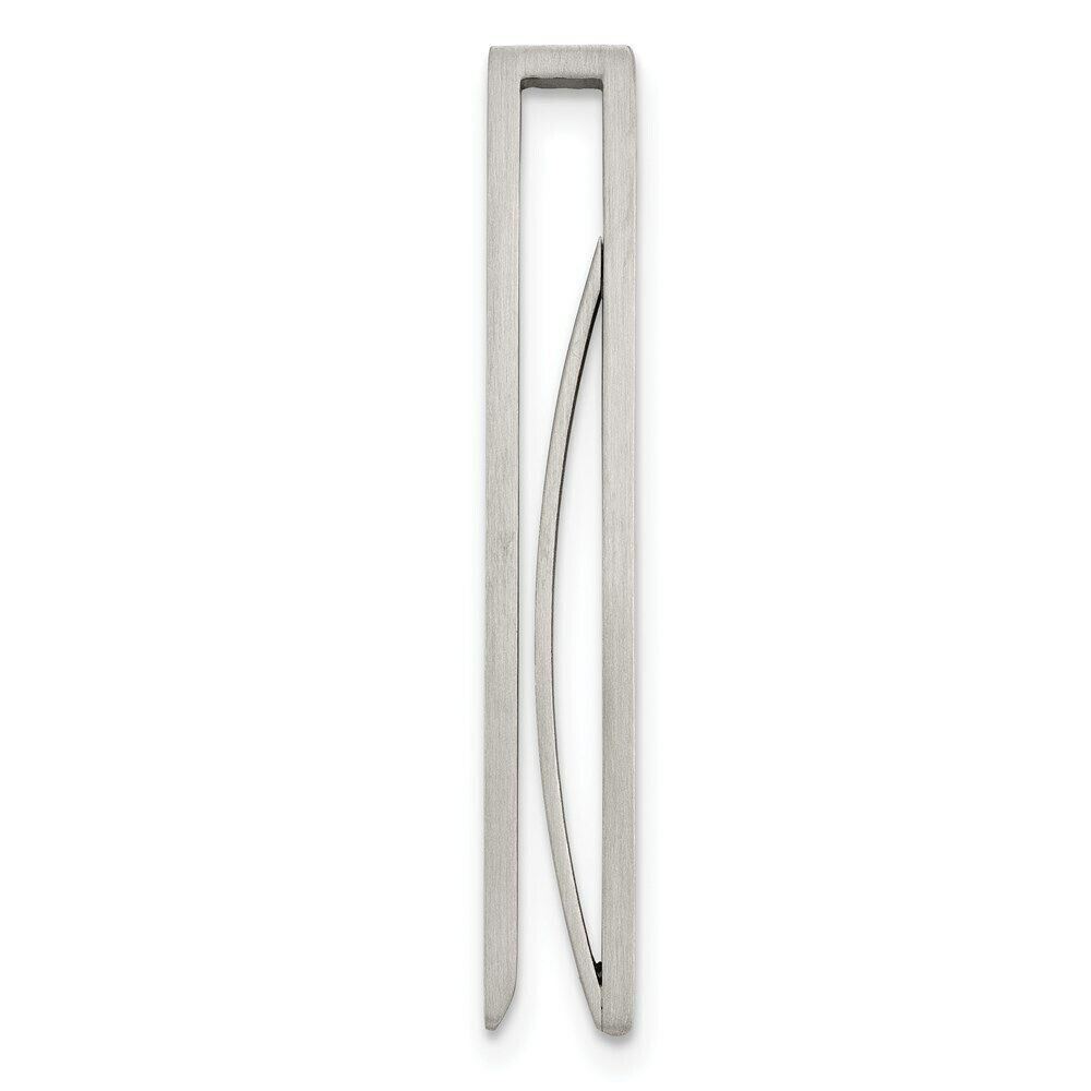 Chisel Stainless Steel Enameled Tie Bar