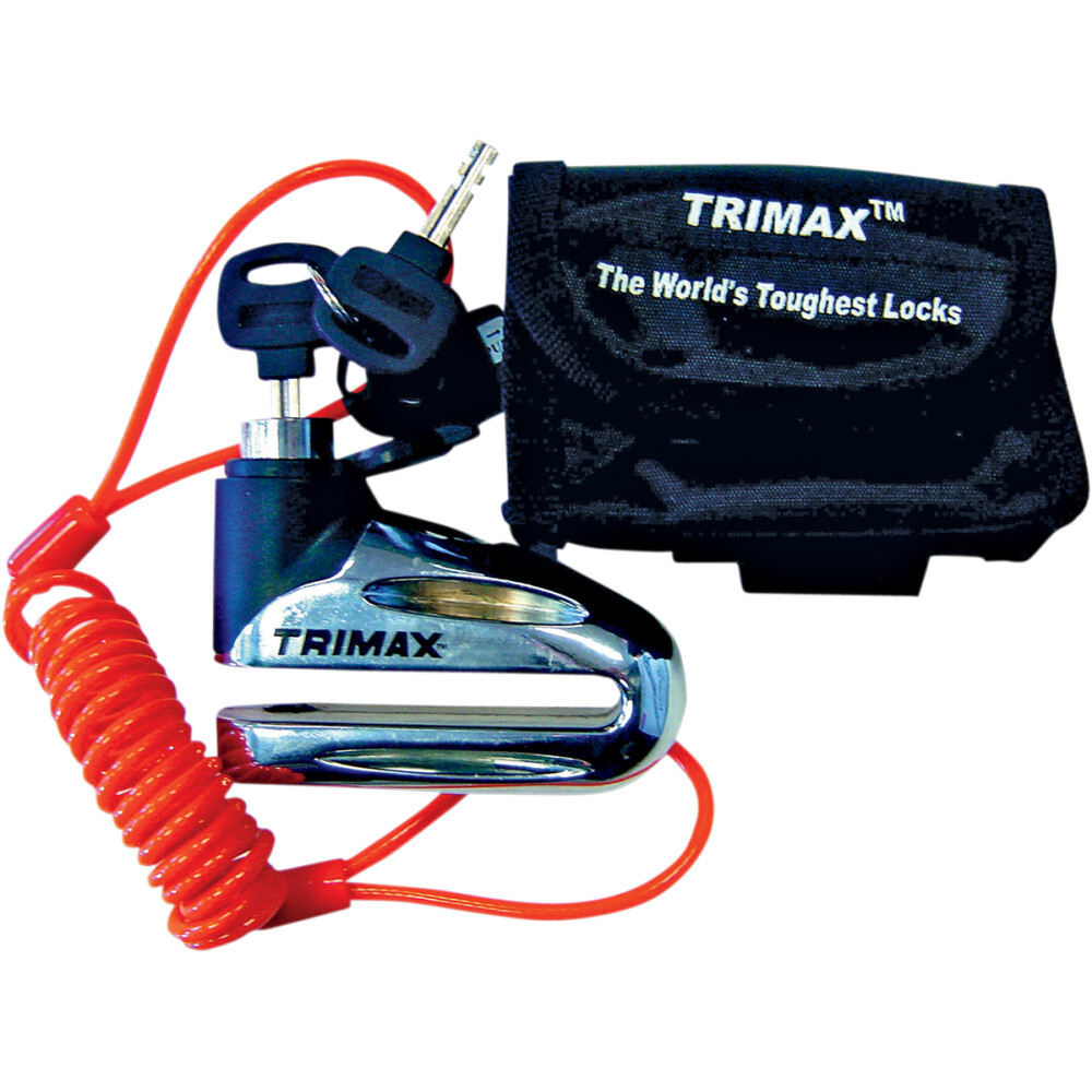 Trimax Disc Lock - Chrome - 10mm | T665LC