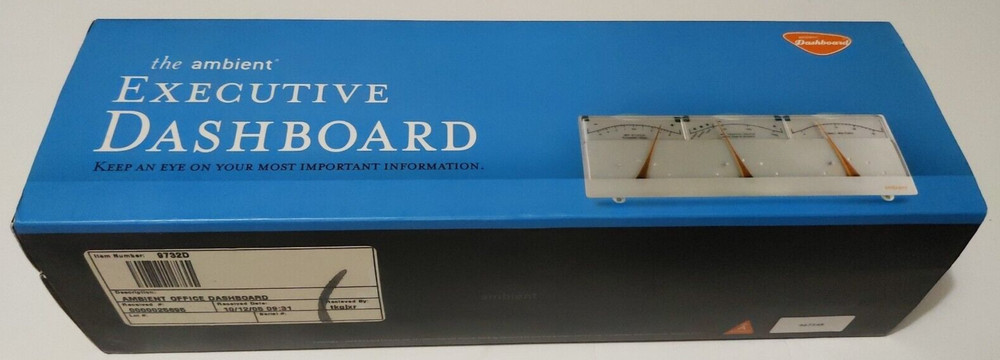 Office Dashboard Executive Desktop Ambient Devices 9732D