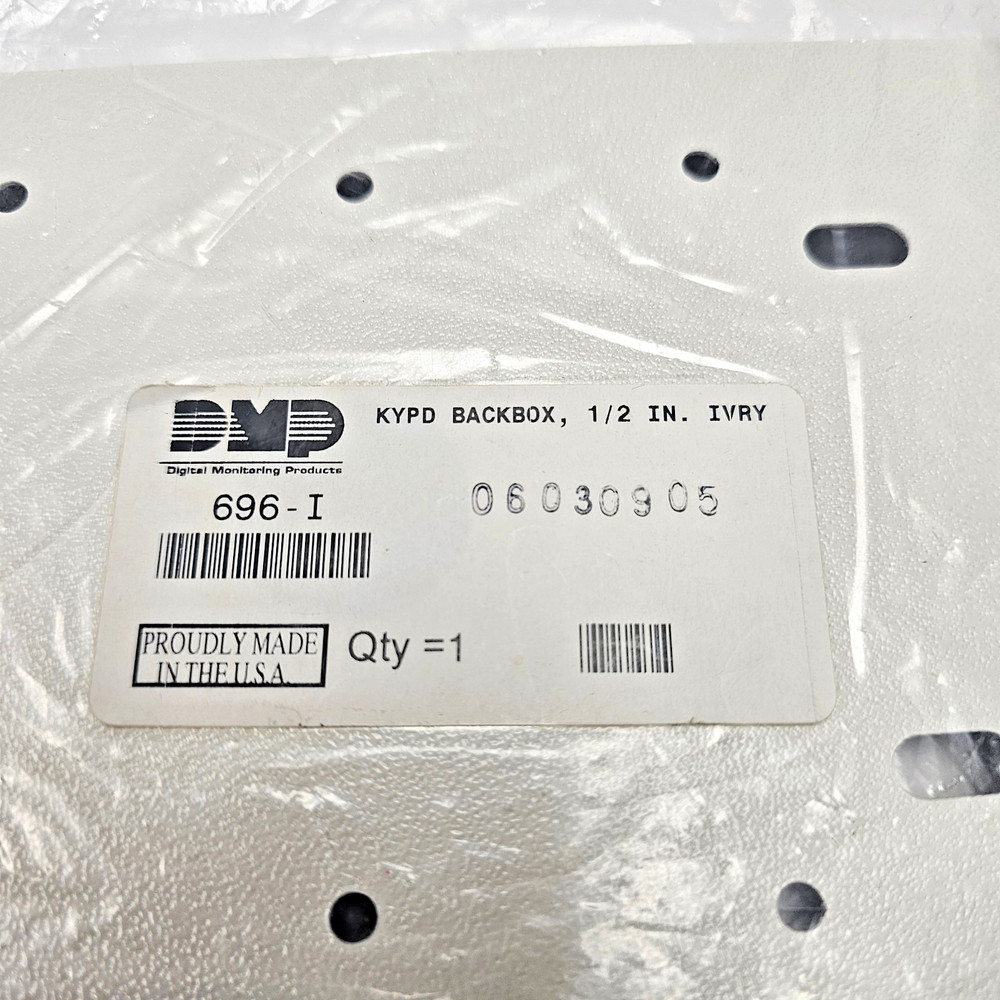 DMP 696-I Keypad Backbox 1/2" Ivory NEW (Open)