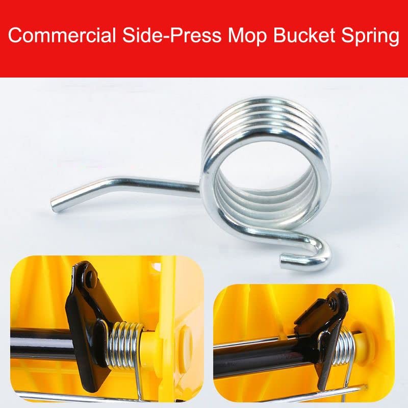 2 Pack Mop Bucket Wringer Spring Replacement Heavy Duty