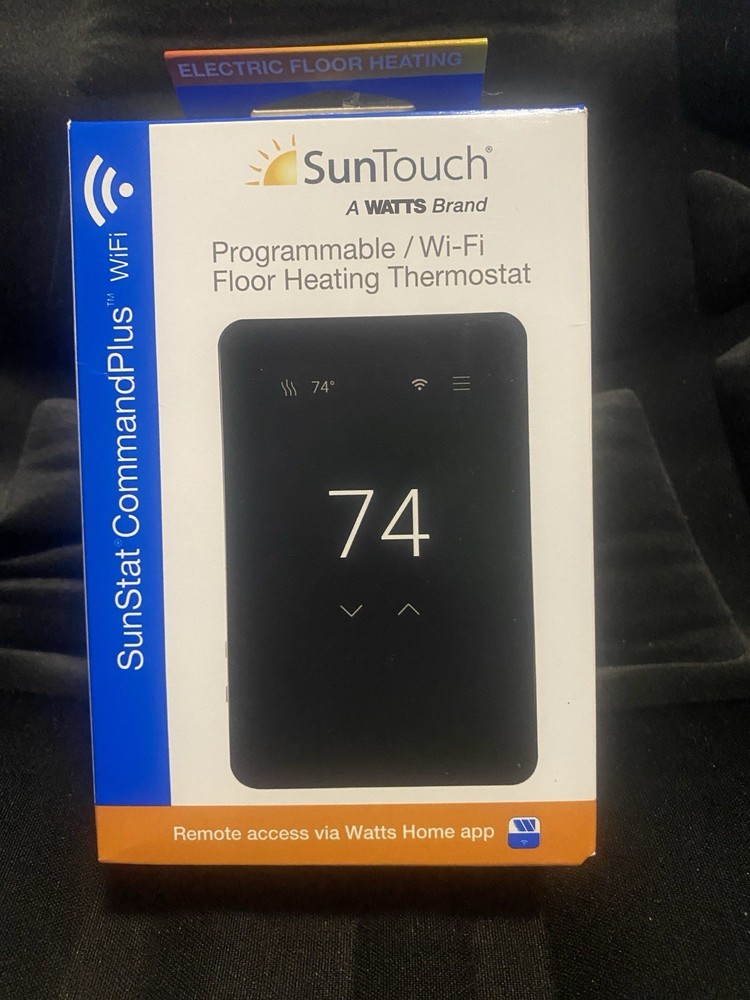 SunTouch SunStat CommandPlus Touchscreen Programmable Smart Wi-Fi Thermostat