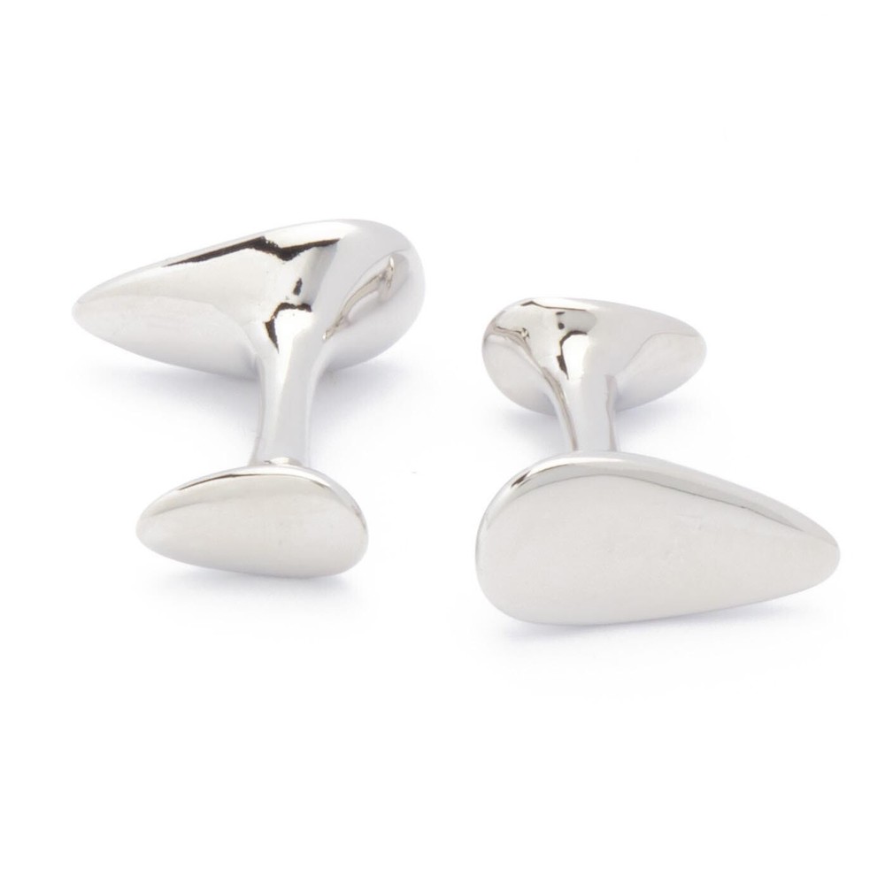 Cufflinks - Drop Classic Silver