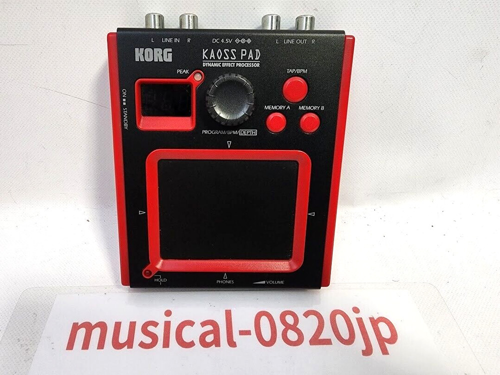 Korg Mini-KP Kaoss Pad Mini Dynamic Effect Synthesizer