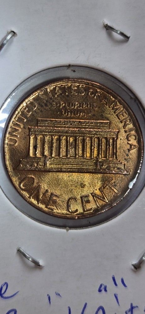 1983 Denver Lincoln Cent Doubled Die Reverse! 2.5g