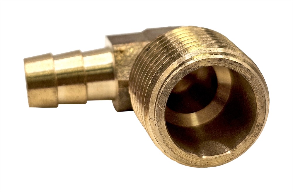 Home Brew Ohio Brass Elbow 1/2" B X 1/2" MPT