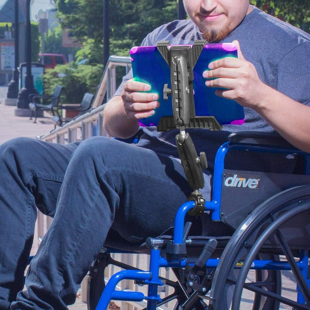 iBOLT TabDock Accessibility Post/Pole/Rail/Handlebar Mount