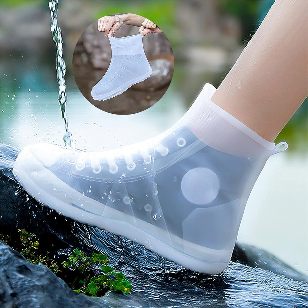 Cubrezapatos impermeables para la lluvia