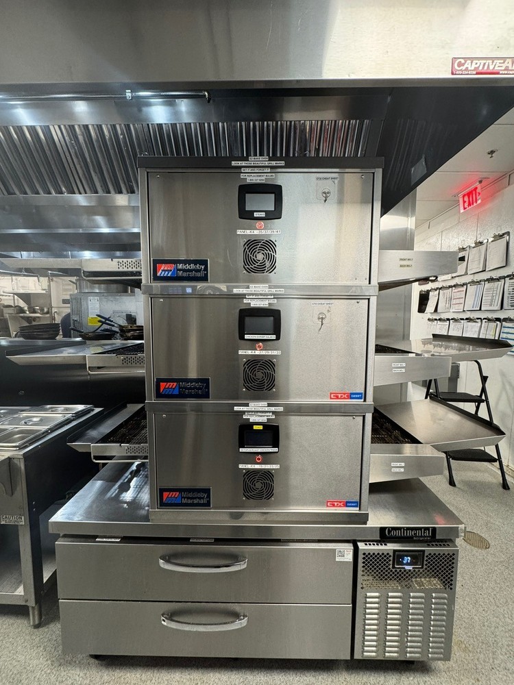 Middleby Marshall CTX oven Triple Stack