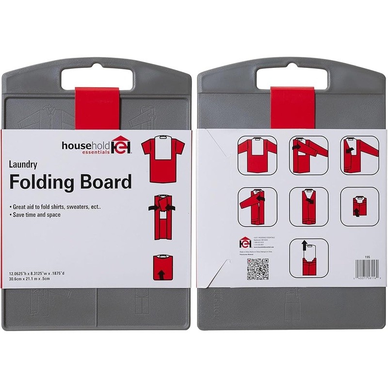 Shirt Folding Tool Uniformly Fold Clothes Space Saving Easy Glide Handle New