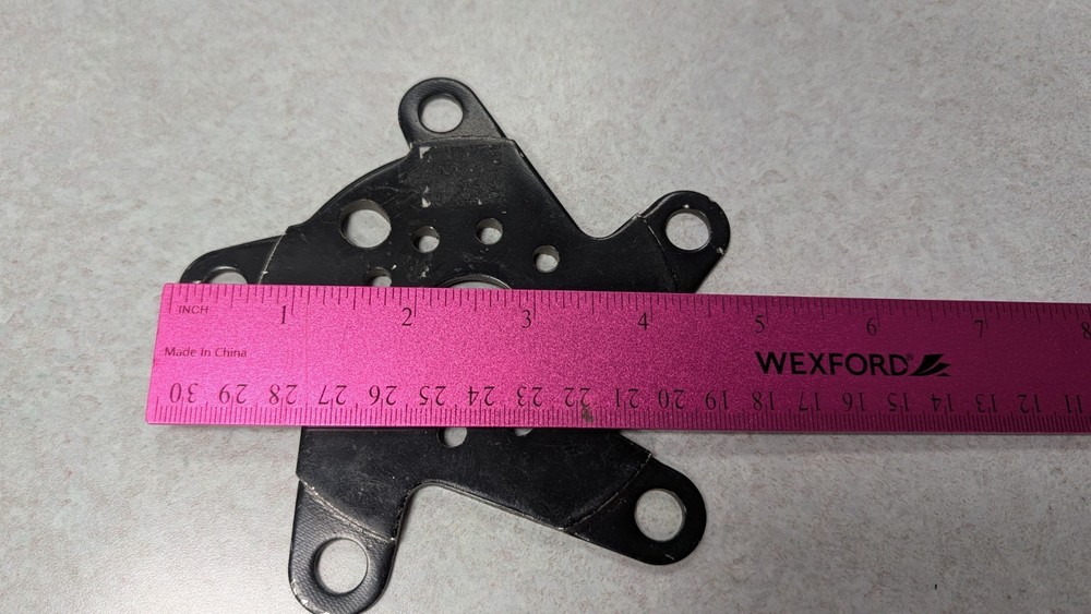 Bicycle Black Front Chainring Converter