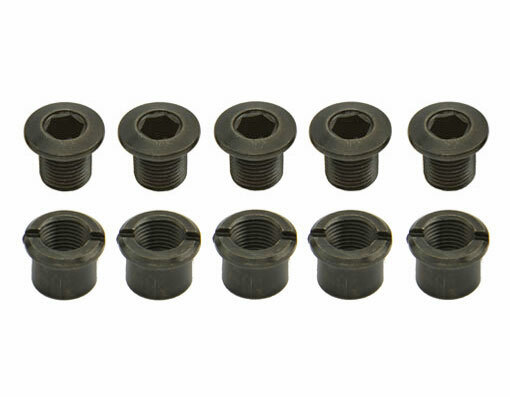 NEW! CHAINWHEEL BOLT DOUBLE BLACK.