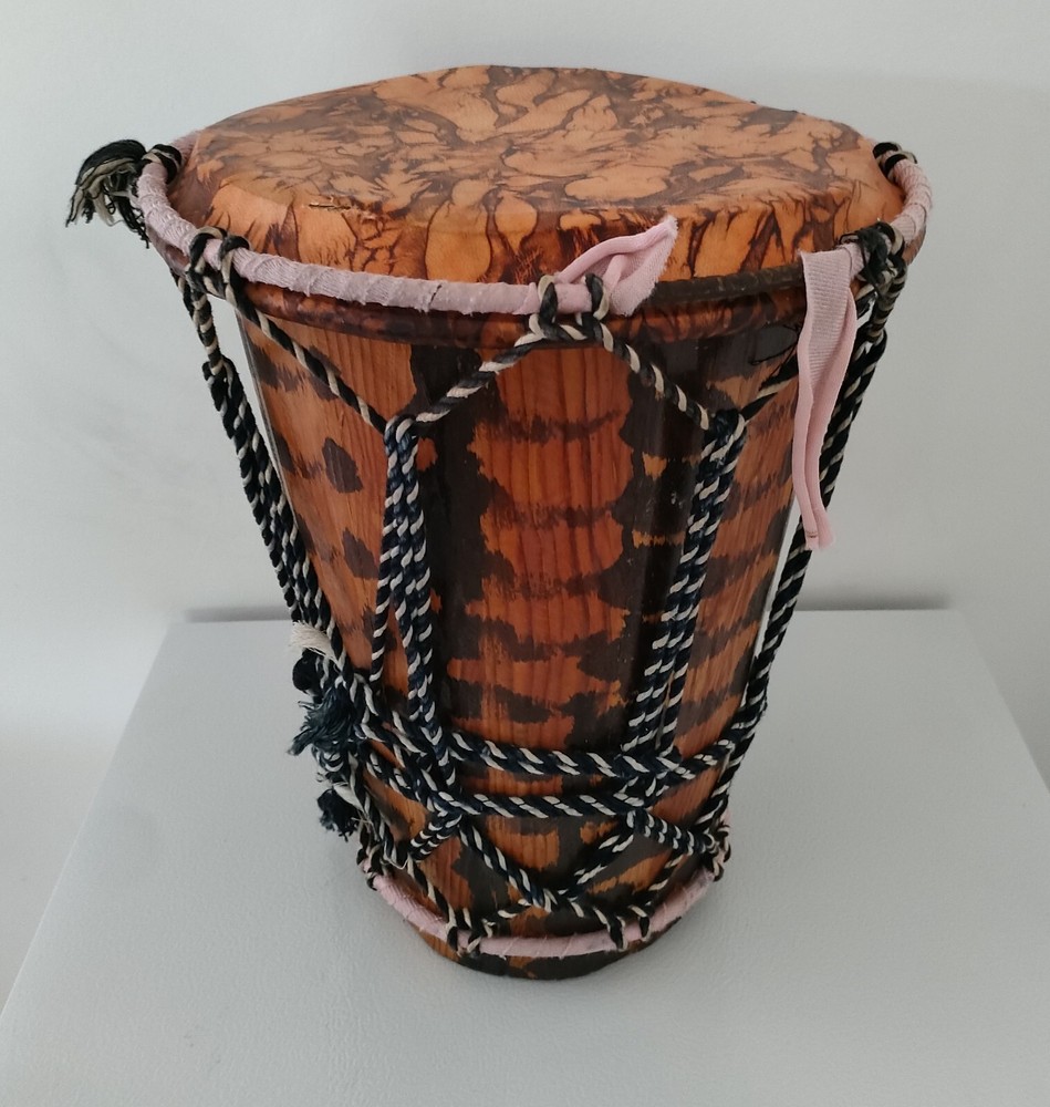 Handcrafted Moroccan Djembe Drum 11"(D) 13" (H) 2kg