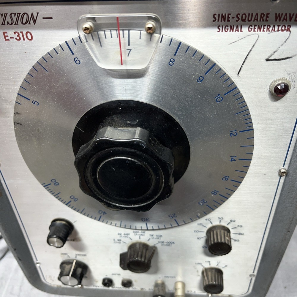 PRECISION PACO E-310 SIGNAL GENERATOR untested as is