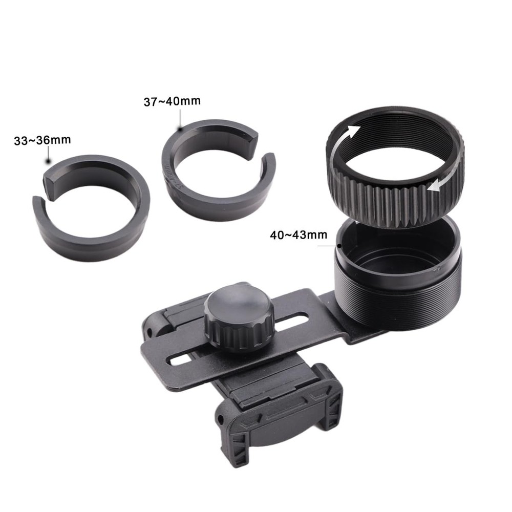 Phone Mount for Telescope & Optics – Adjustable Adapter for Outdoor Viewing –...